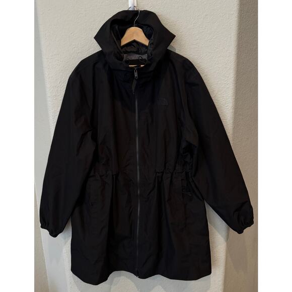 The North Face Daybreak Water Repellent Mid Rain Parka Size XXL - Picture 15 of 16